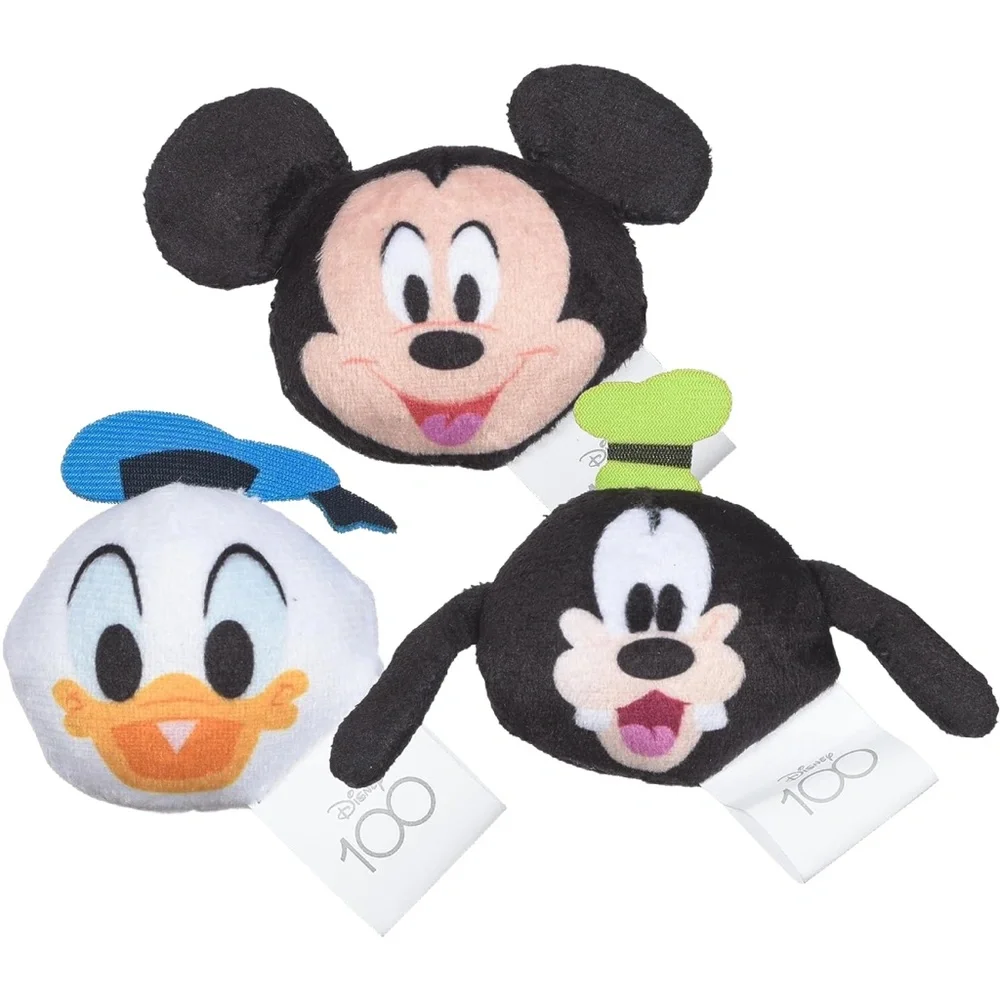 Disney for Pets Mickey Mouse, Donald Duck & Goofy 3 Catnip Jingle Ball Toys New